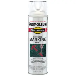 15 Oz Rust-Oleum 2596838 Clear Professional Inverted Marking Spray Paint