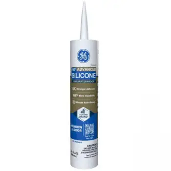 12 Pack of 10.1 Oz GE 2811092 Clear Silicone 2 Advanced Window & Door Sealant