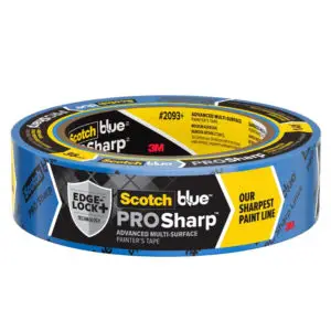 1‐Roll of 1.41” x 60 Yds 3M 2093+-36EC ScotchBlue Blue PROSharp Advanced Multi-Surface Painter’s Tape with Edge-Lock+ Technology