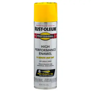 15 Oz Rust-Oleum 7543838 Safety Yellow Professional High Performance Enamel Spray Paint