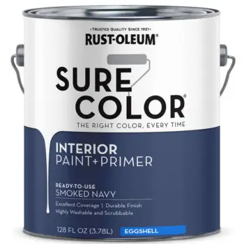 Gal Rust‐Oleum 380226 Smoked Navy Sure Color Interior Paint + Primer, Eggshell