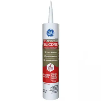 36-Pack of 10.1 Oz GE 2812562 Clear Silicone 2 Advanced Kitchen and Bath Sealant