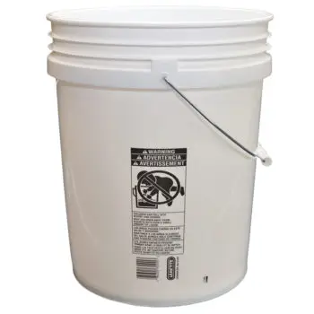 5 Gal Leaktite 1123032 70 Mil Plastic Pail with Handle