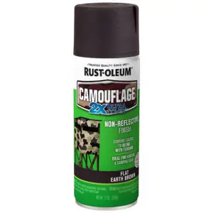 822‐Pack of 12 Oz. Rust-Oleum 279178 Earth Brown Specialty 2X Camouflage Spray Paint