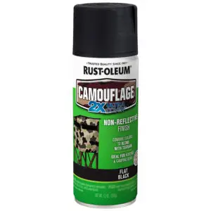 12 Oz. Rust-Oleum 279179 Black Specialty 2X Camouflage Spray Paint