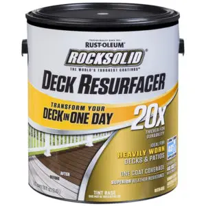 60-Pack of 1 Gal Rust-Oleum 300081 RockSolid 20X Deck Resurfacer