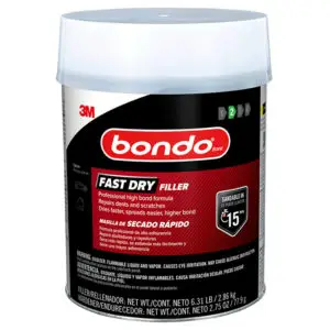 2‐Pack of 1 Gal 3M FD‐GAL‐ES Gray Bondo Professional Fast Dry Filler