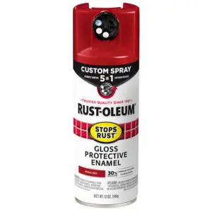 Pallet (1638 ct) of 12 Oz Rust‐Oleum 376895 Regal Red Stops Rust Protective Enamel with 5‐in‐1 Custom Spray, Gloss
