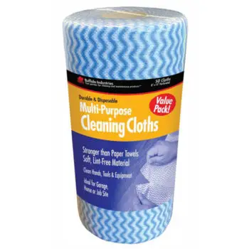36‐Pack of Buffalo 14006 Buffalo Industries Multi‐Purpose Cleaning Cloths, 50‐Pack