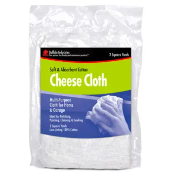 100‐Pack of 2 Yards Buffalo 68581 White Buffalo Soft & Absorbent Cotton Cheese Cloth