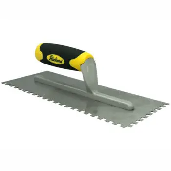 11” x 4‐1/2” Richard NS‐126‐444 Contractor Series Ergo‐Grip Handle Adhesive Trowel 1/4” Square Notch