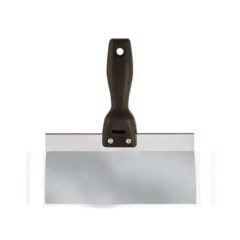 8" Hyde 09312 Value Series Lightweight Stainless Steel Taping Knife, Flat Back