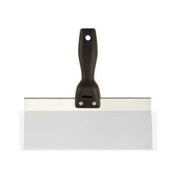 25‐Pack of 10” Hyde 09313 Value Series Lightweight Stainless Steel Taping Knife, Flat Back