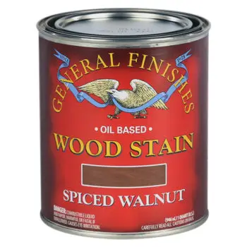 2‐Pack of 1 Qt General Finishes SWQT Spiced Walnut Wood Stain Oil‐Based Penetrating Stain