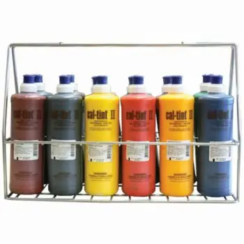 4‐Pack of 16 Oz Evonik Industries 830‐8888‐01600 Cal‐Tint II Universal 12‐Color Starter Set