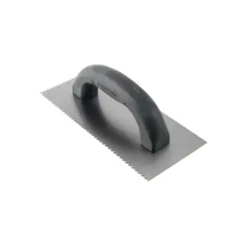 10‐Pack of 3/32” x 3/32” x 1/8” Allway SNTU2 SNT‐Series Soft Grip U‐Notch Trowel