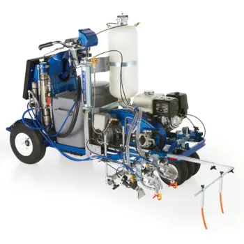 Graco 17J951 LineLazer V 250SPS HP Reflective Series Self‐Propelled Gas Hydraulic Airless Line Striper, 2 Auto Guns, 1 Tank
