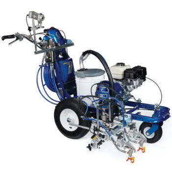 Graco 17U802 LineLazer V 5900 HP Automatic Series Gas Airless Line Striper, 1 Auto Gun, 1 Manual Gun, LazerGuide 2000