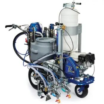 Graco 17Y270 LineLazer V 200DC HP Reflective Series Airless Line Striper, 2 Auto Guns, 1 Tank