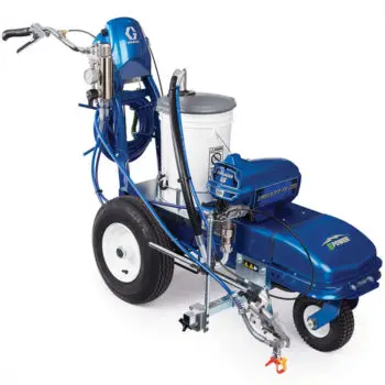 Graco 25U674 LineLazer ES 1000 Electric Start Battery‐Powered Airless Line Striper, 1 Manual Gun, 1 Lithium Battery