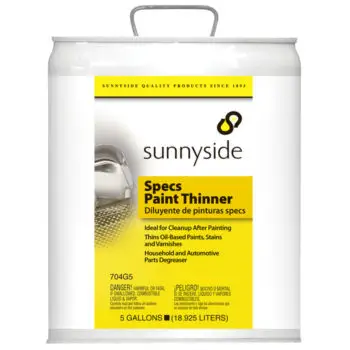 Pallet (36 ct) of 5 Gal Sunnyside 704G5 Sunnyside Specs Paint Thinner