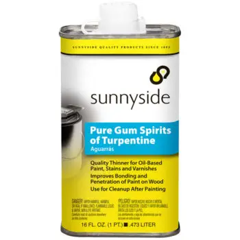 12‐Pack of 1 Pt Sunnyside 87016 Sunnyside Pure Gum Spirits of Turpentine