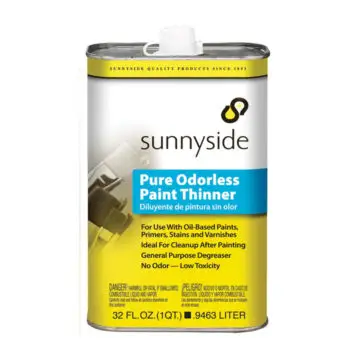 24‐Pack of 1 Qt Sunnyside 70532 Sunnyside Pure Odorless Paint Thinner