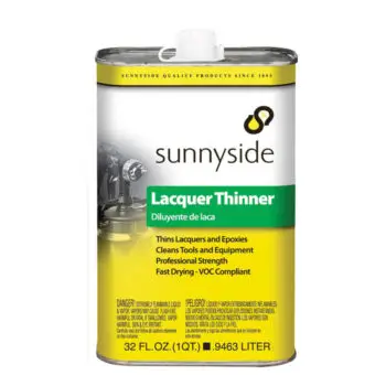 6‐Pack of 1 Qt Sunnyside 47732 Sunnyside Lacquer Thinner, Low VOC